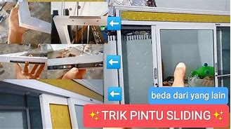 Cara Keluarkan Pintu Sliding Aluminium