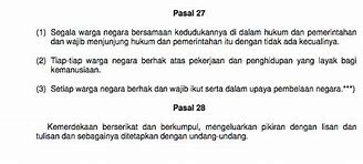 Pasal 31 Ayat 2 Berbunyi Tentang